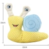 Transfronterizo especial para mascotas artículos maíz gato perro mordida resistente descompresión vocal interactivo nuevo caracol peluche juguete Specification image